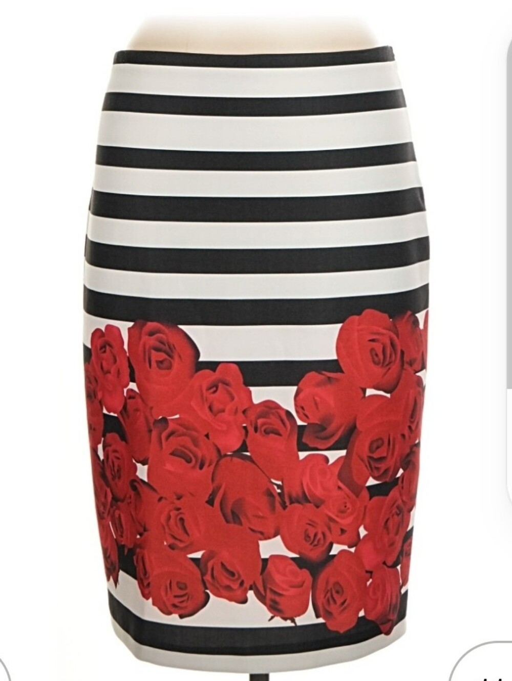 Joseph Ribkoff White Pencil Skirt